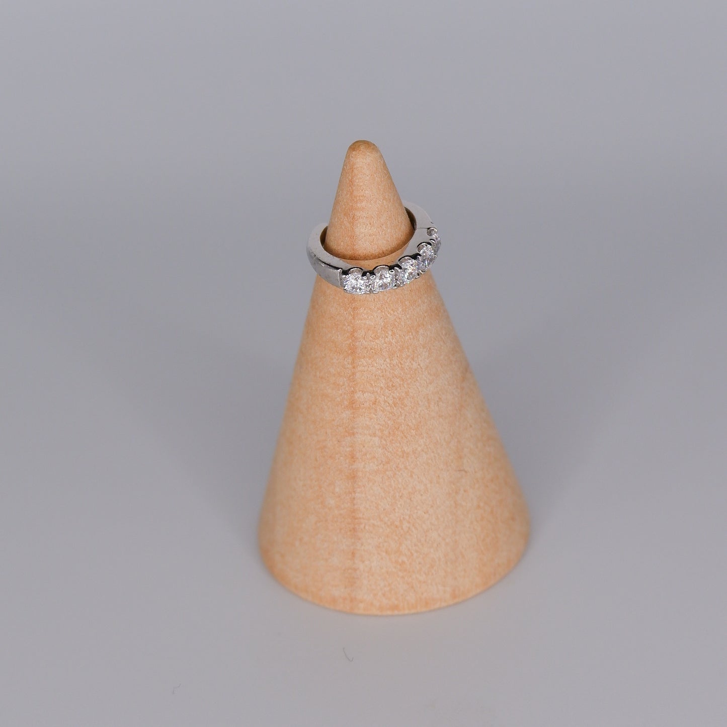 Earcuff Prateada Brilhantes