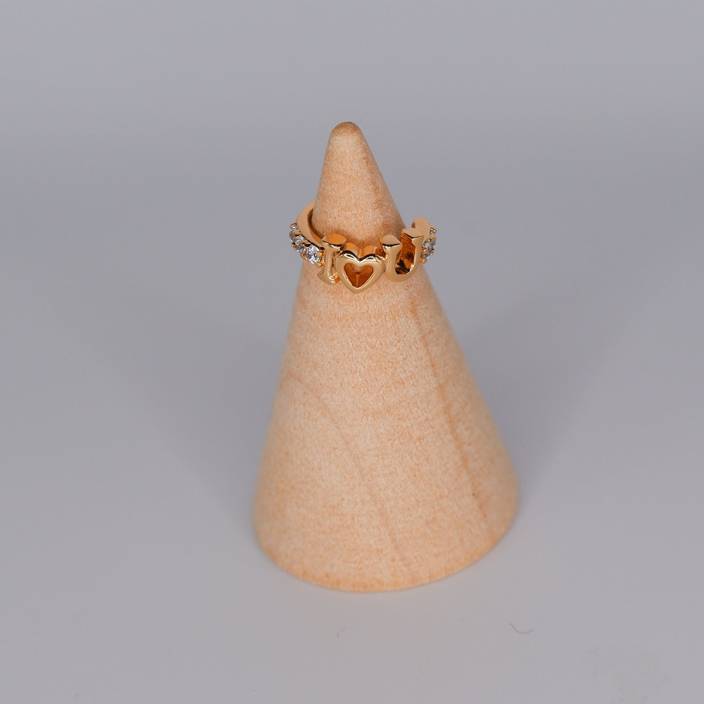 Earcuff Hipoalergénica I love you