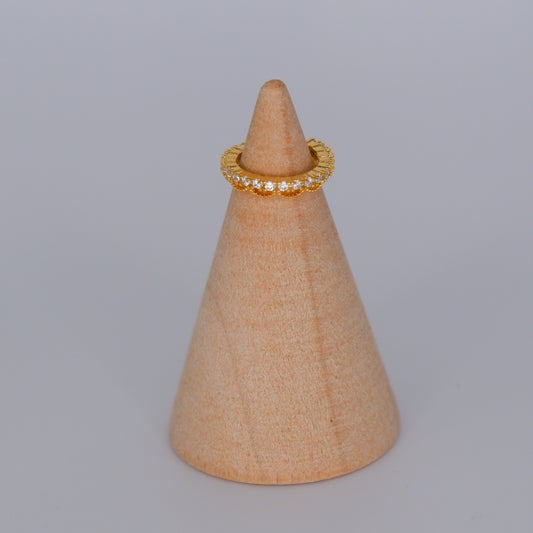 Earcuff Dourada Brilhantes