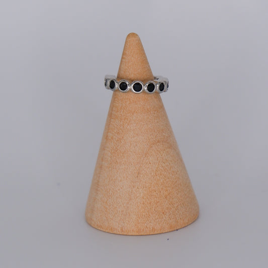 Earcuff S925 Prateada e Preta