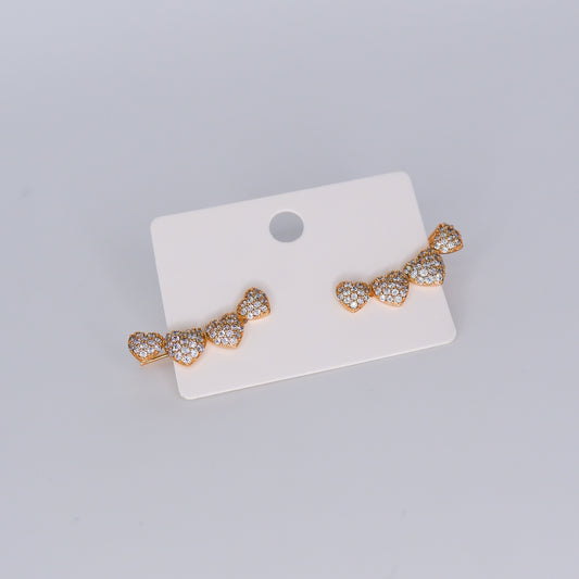 Brinco de Espeto Hipoalergénico 4 Corações