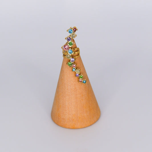 Earcuff Brilhos Coloridos