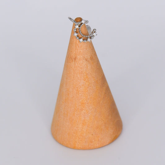 Earcuff Prateada Lua