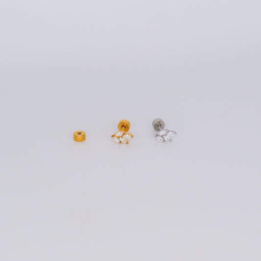 Piercing Aço Inoxidável Folha