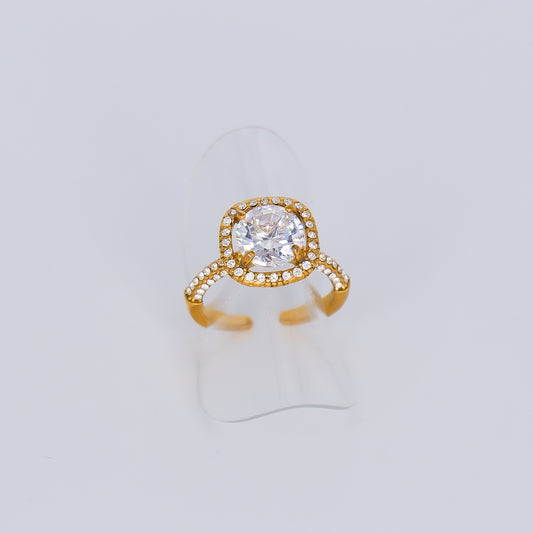 Anel Ajustável Brilho Grande