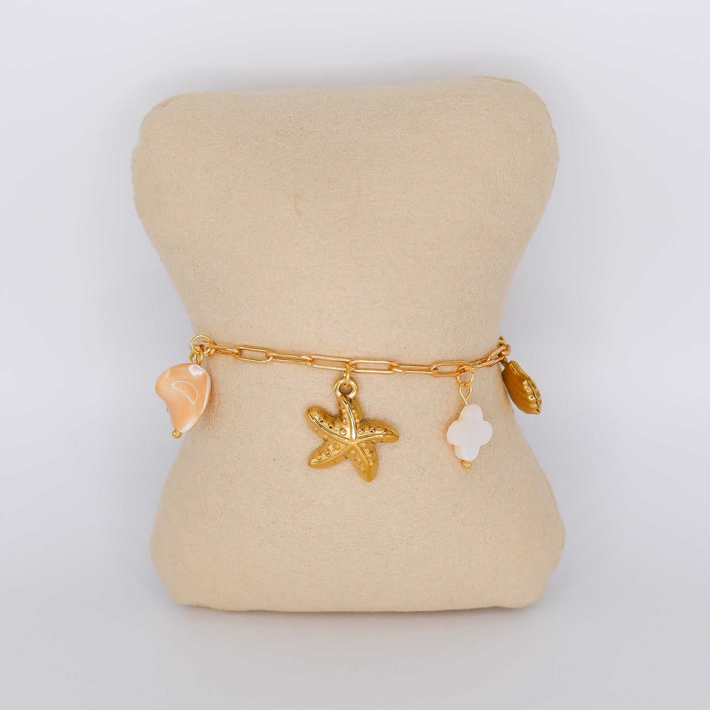 Pulseira Pé Pendentes Mar