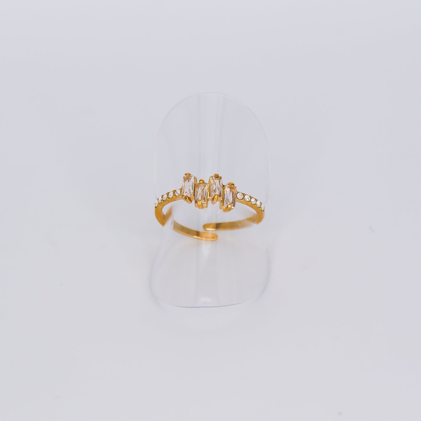 Anel Ajustável 4 Brilhos