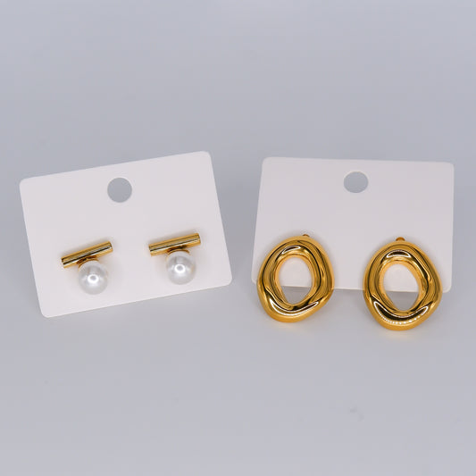 Brincos de Espeto Bola e Pérola