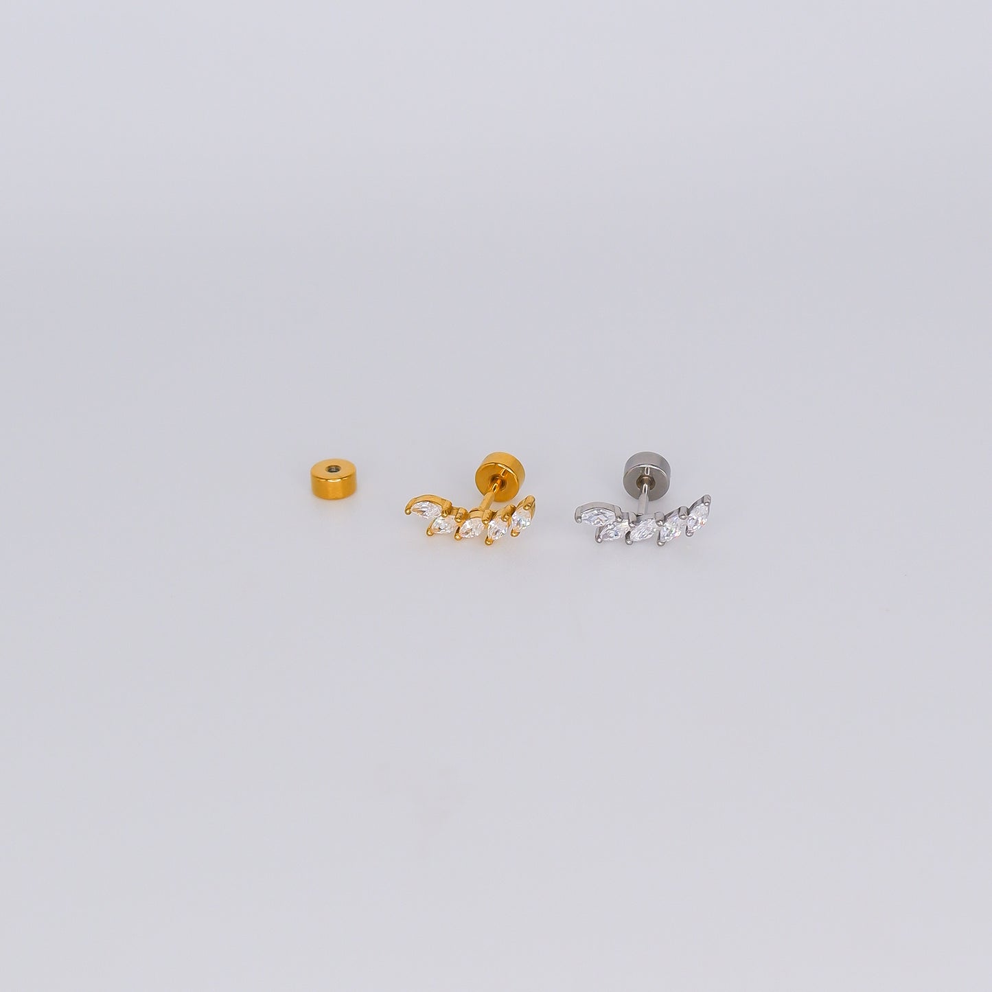 Piercing Aço Inoxidável Brilhos