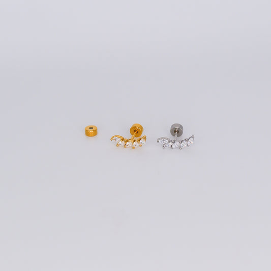 Piercing Aço Inoxidável Brilhos