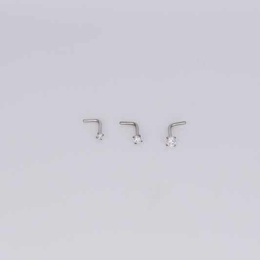 Piercing Nariz Aço Inoxidável Brilho